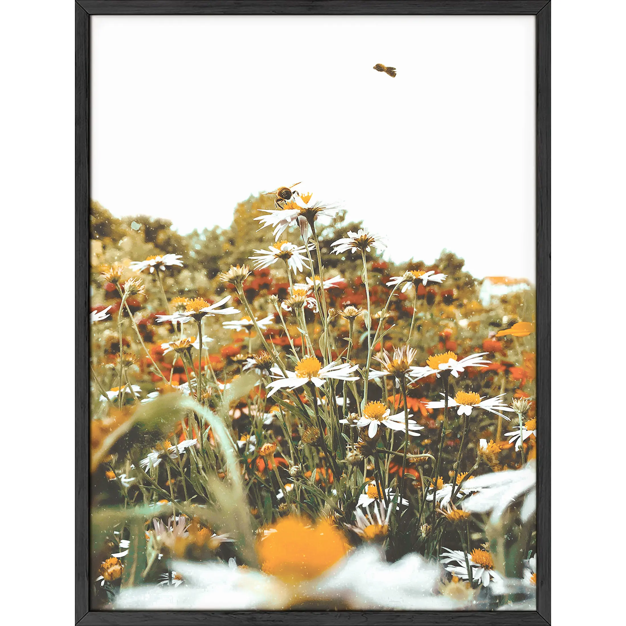 Sunflowers Poster - Artistic Wall Decor Print for Room Aesthetic and Vibe