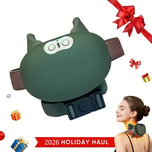 Shoulder Massager Electric Cervical MassagerBionic Hand Heating Wireless Portable 3DKneading Massage for Neck Shoulders & HandsUnisex Lightweight & Adjustable Speed Settings