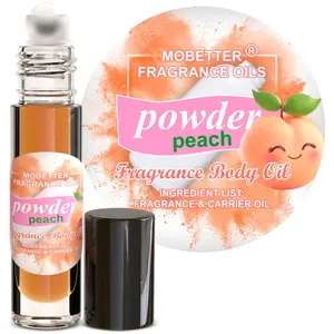 MOBETTER FRAGRANCE OILS Powder Peach Fragrance Body Oil for Unisex Adult