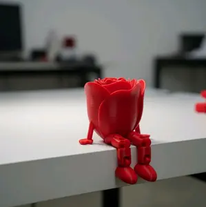 Viral 3D Printed Sitting Rose Buddy