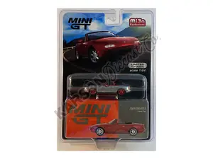 CHASE Mazda Miata MX-5 (NA) Classic Red (Mini GT) Diecast 1:64 Scale Models - True Scale Miniatures MGT00288