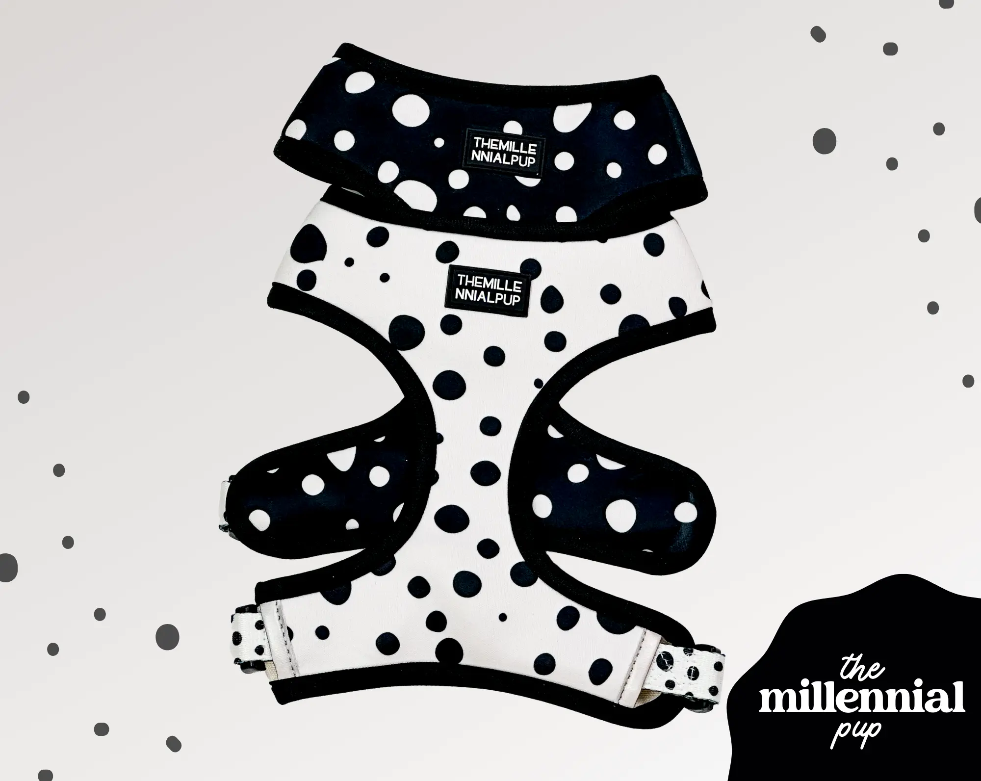 Dalmatian Dreams Reversible Dog Harness