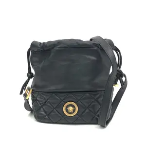 Pre-owned VERSACE Leather Shoulder Bags 6.30'' R1149 Shoulder Bag C1364112621 0404 T3 Mia
