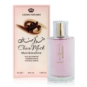 Choco Musk Marshmallow Eau de Parfum for Women - 50ml (1.65 oz) | Gourmand Perfume with Strawberry, Marshmallow & Cocoa | Sweet, Fluffy & Addictive | Long-Lasting Arabian Dessert Scent