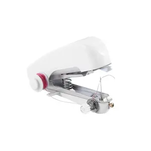 Portable Handheld Mini Sewing Machine Compact Lightweight Easy to Use for Clothing Repairs and DIY Crafts Ideal for Home Travel