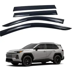 Window Rain Guards Compatible with 2026 Toyota RAV4 Accessories Window Visors Vent Wind Deflectors All Weather Sediment Protection