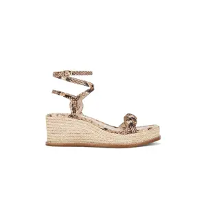PAIGE Joanna Sandal in Snake Tan Multi