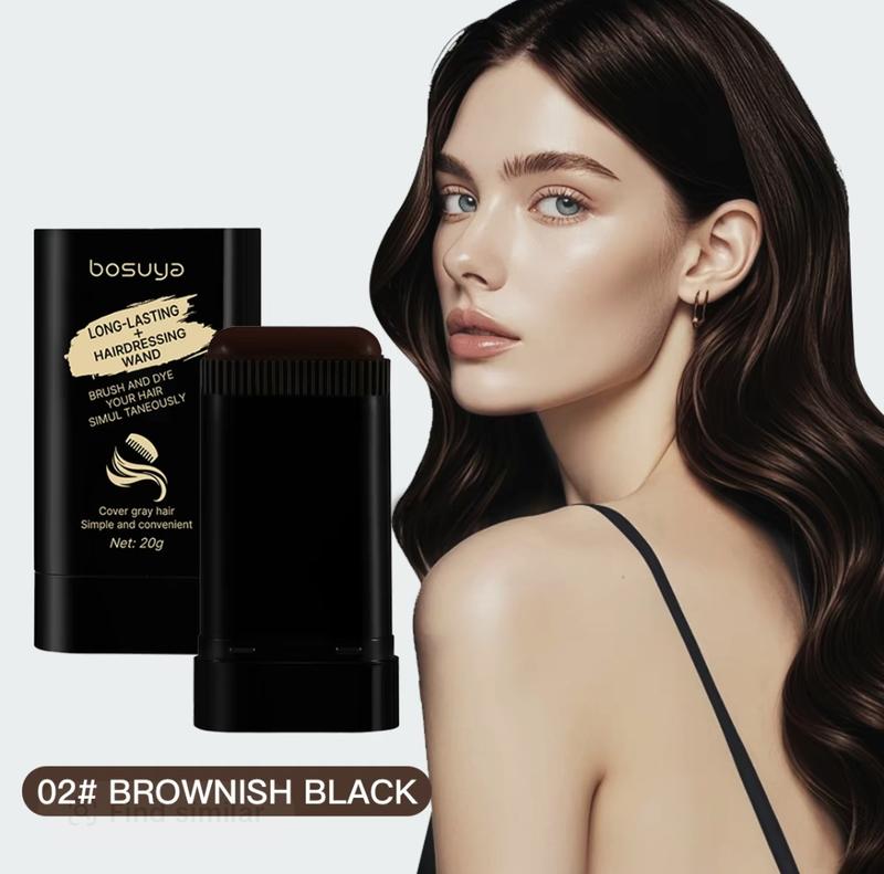 Bosuya Ultimate Hair Dye Comb 20ml Waterproof Disposable Gentle Application Fast Replenishment Long Lasting Color Does Not Fall Out Haircare Blonde Highlights 01#Black Moisture Salon