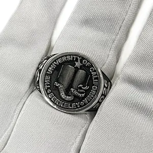 Custom Graduation class of 2026 ring in silver 925 Italian- any engraving on 3 sides