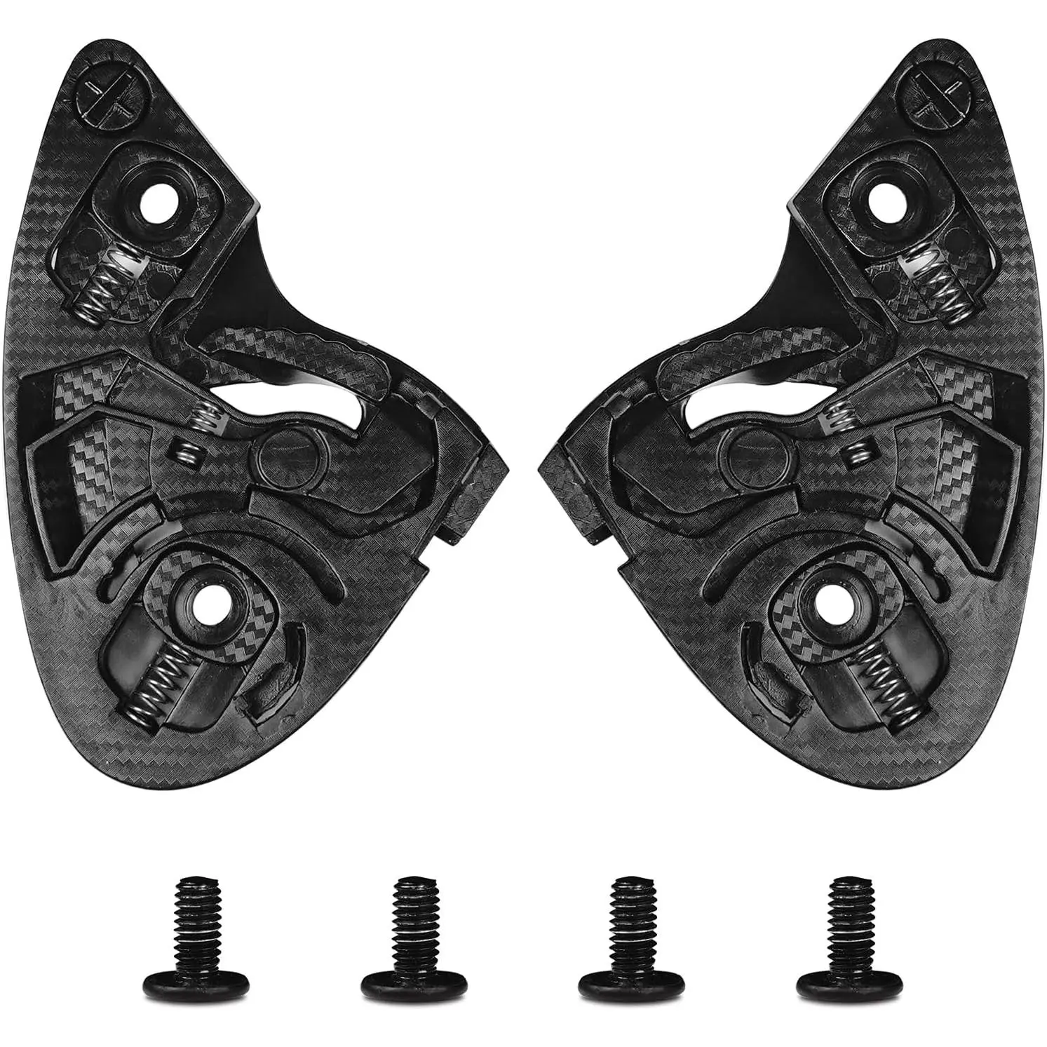O'NEAL 1SRS Adult Motorcycle Helmet Replacement Interior Padding Kit - Easy-Install Snap-In Head Liner, Antimicrobial Cheek Pads, Moisture-Wicking Breathable Black X-Large Factory-Matched Accessory