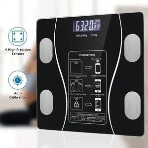 Weight Scale Electronic Scale, 396 Pound Digital Bathroom Scale, High-Precision Weight Scale With LCD High-Definition Display And Temperature Display (Switchable Between KG And Scale), Ultra Wide Platform, High-Precision Electronic Weighing