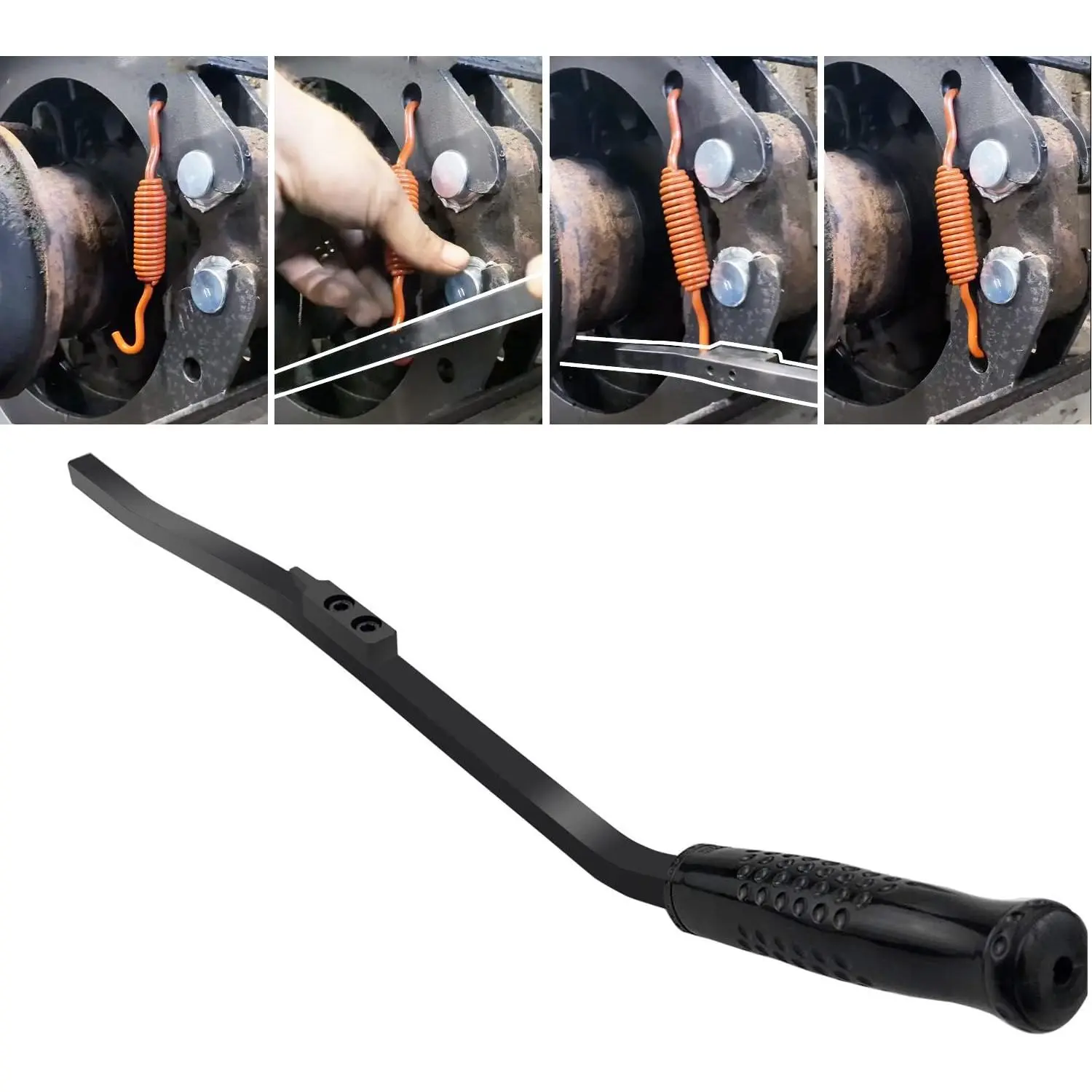 S-Cam Air Brake Spring Tool for Heavy Duty Steel Tractors & Trailers