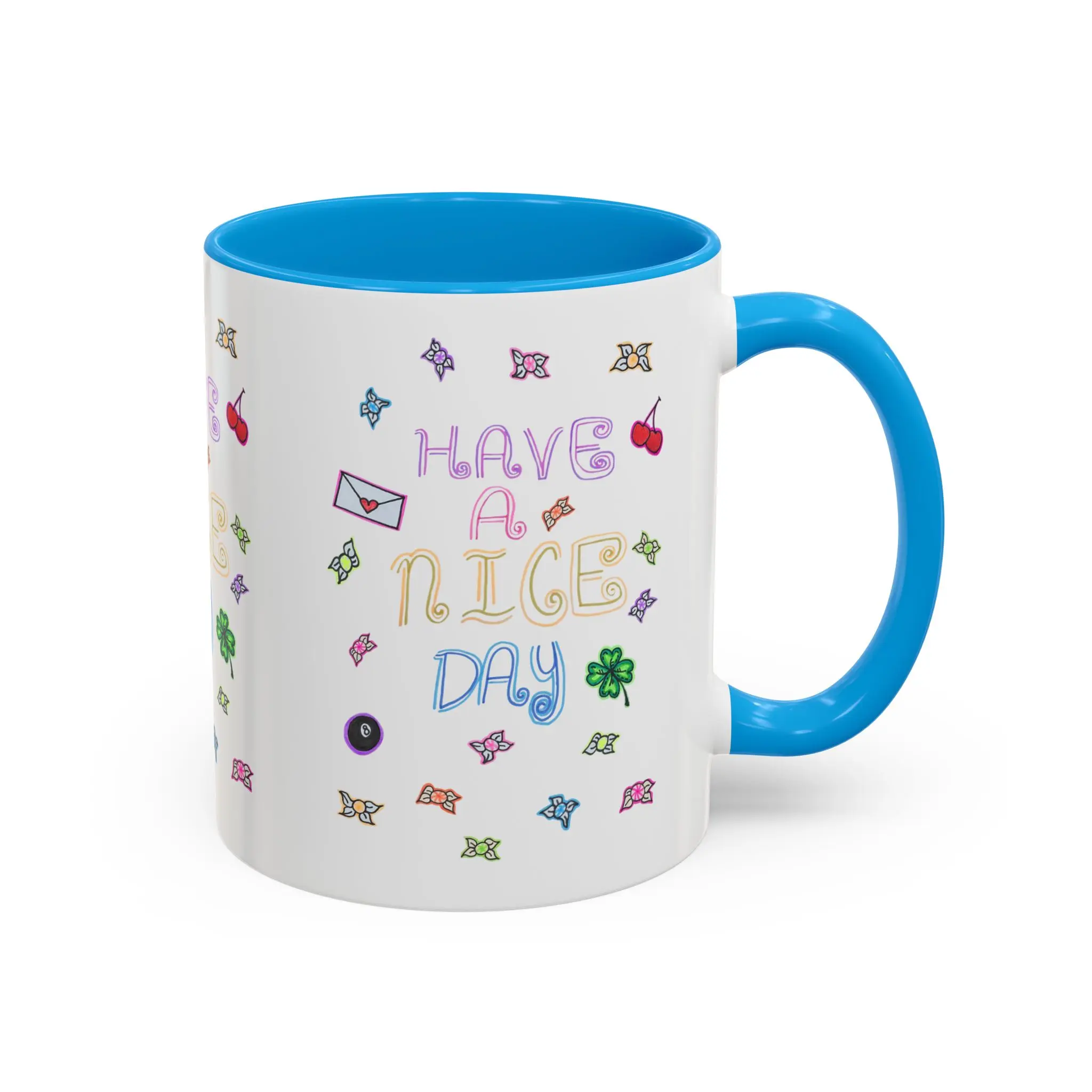 Have a Nice Day colorful doodles Mug | 11oz or 15oz