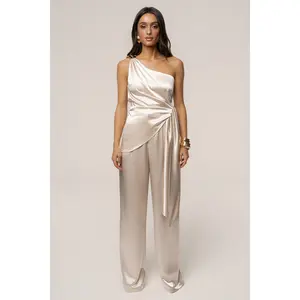 Ivory Palmera Satin Top