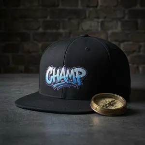 Champ Graffiti Snapback | Streetwear Snapback Hat | Hardknock Style