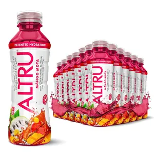 Tropical Flavored Water with Patented Antioxidant  Electrolyte Blend with Glutathione, 12 (16 oz bottles), Keto, Zero Sugar (Mango Moya)