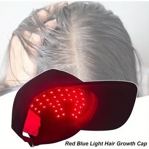 Red Light  Cap for Hair Growth ,56 Lasers & LEDs, Blue Light Scalp Care,Full-Scalp Red Light Therapy