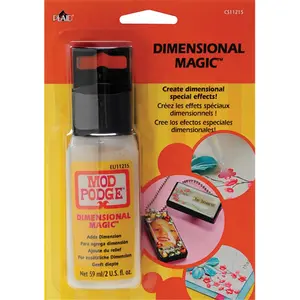 Plaid 130508 Mod Podge Dimensional Magic 2 Ounces pack of 3 Plaid 130508 Mod Podge Dimensional Magic 2 Ounces pack of 3