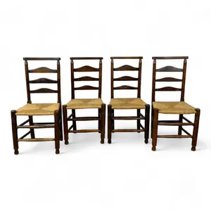 Macclesfield Ladder Back Chairs - Set of 4