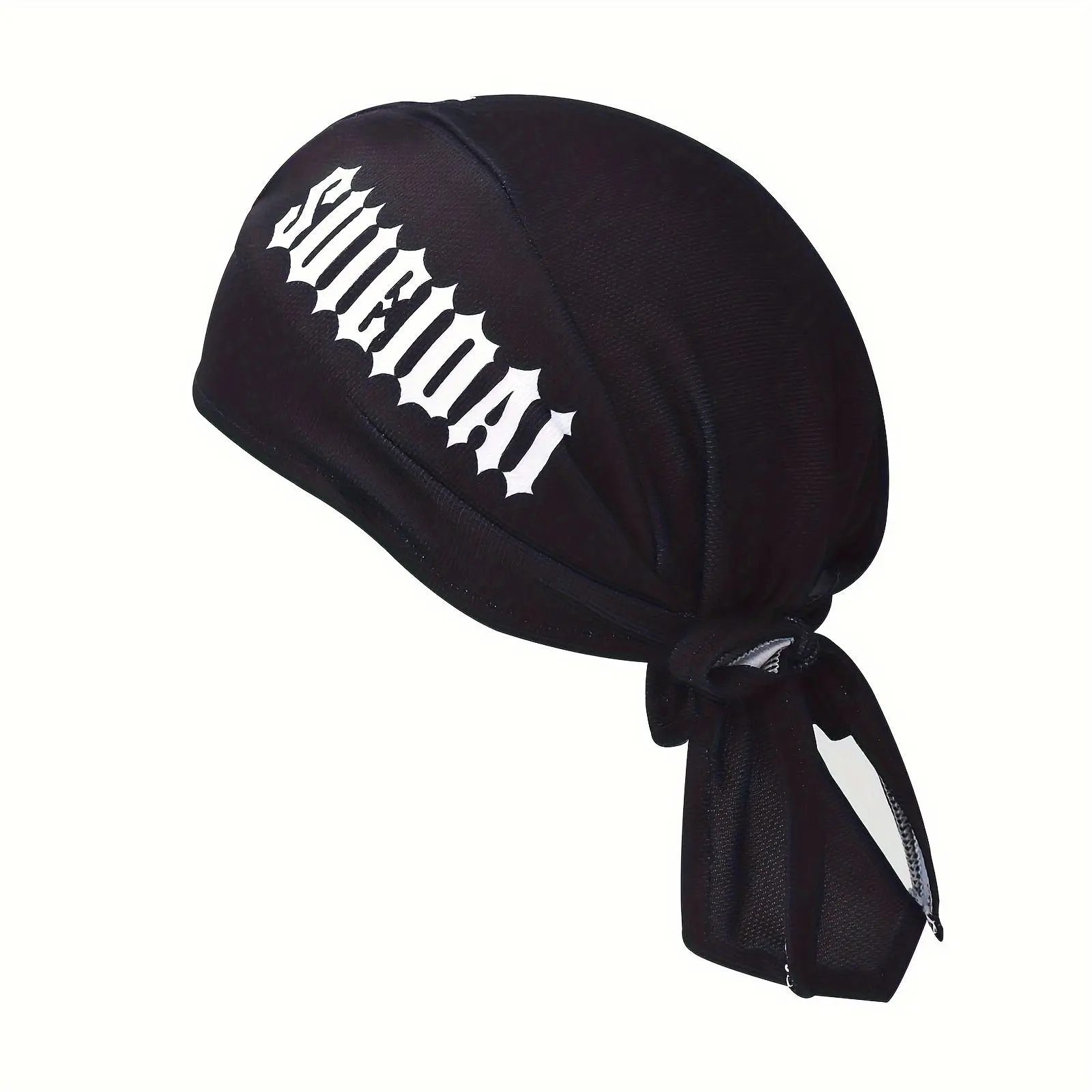 Black Pirate Cycling Headband Breathable Quick Dry Sports Sweatband for Running Hiking Fishing Outdoor Activities Fashion Headwear Men Women,wide,cap,accessory,headscarf,gag,protective,summer,tee,holder,woman,casual,unisex,,ocean,style,mas,colorf,ame,neck
