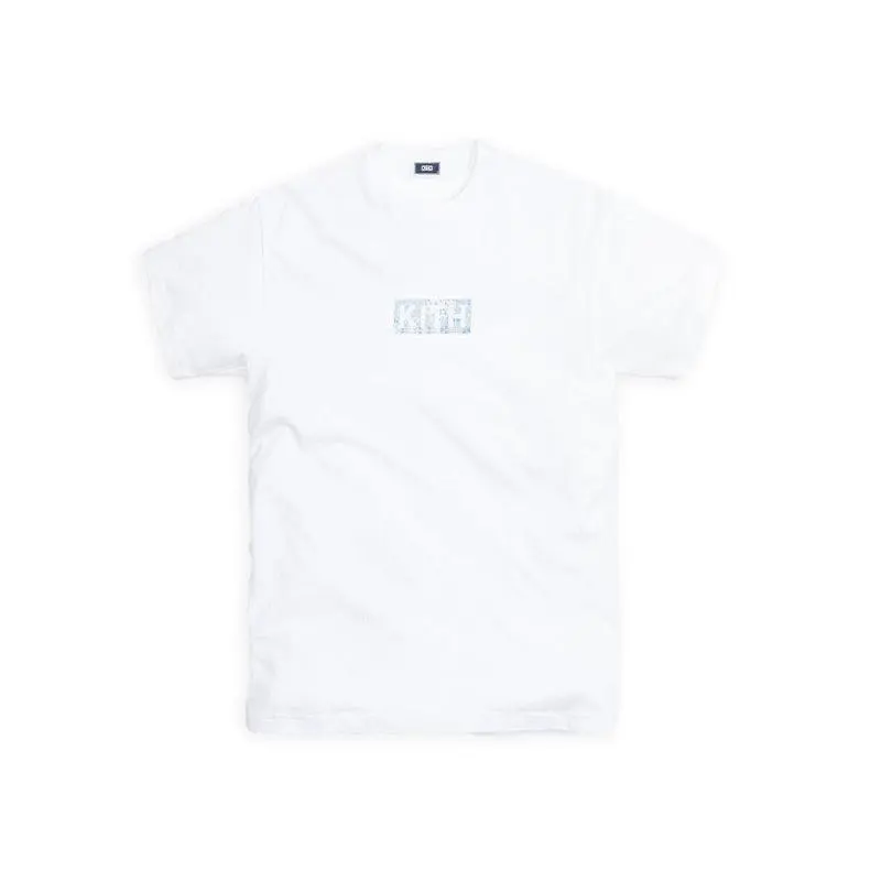 Kith Blue Tile Classic Logo Tee White (men) by StockX - TikTok Shop