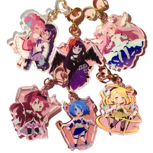 Madoka Magica Charms [Kaname Madoka, Akemi Homura, Sayaka Miki, Kyoko Sakura