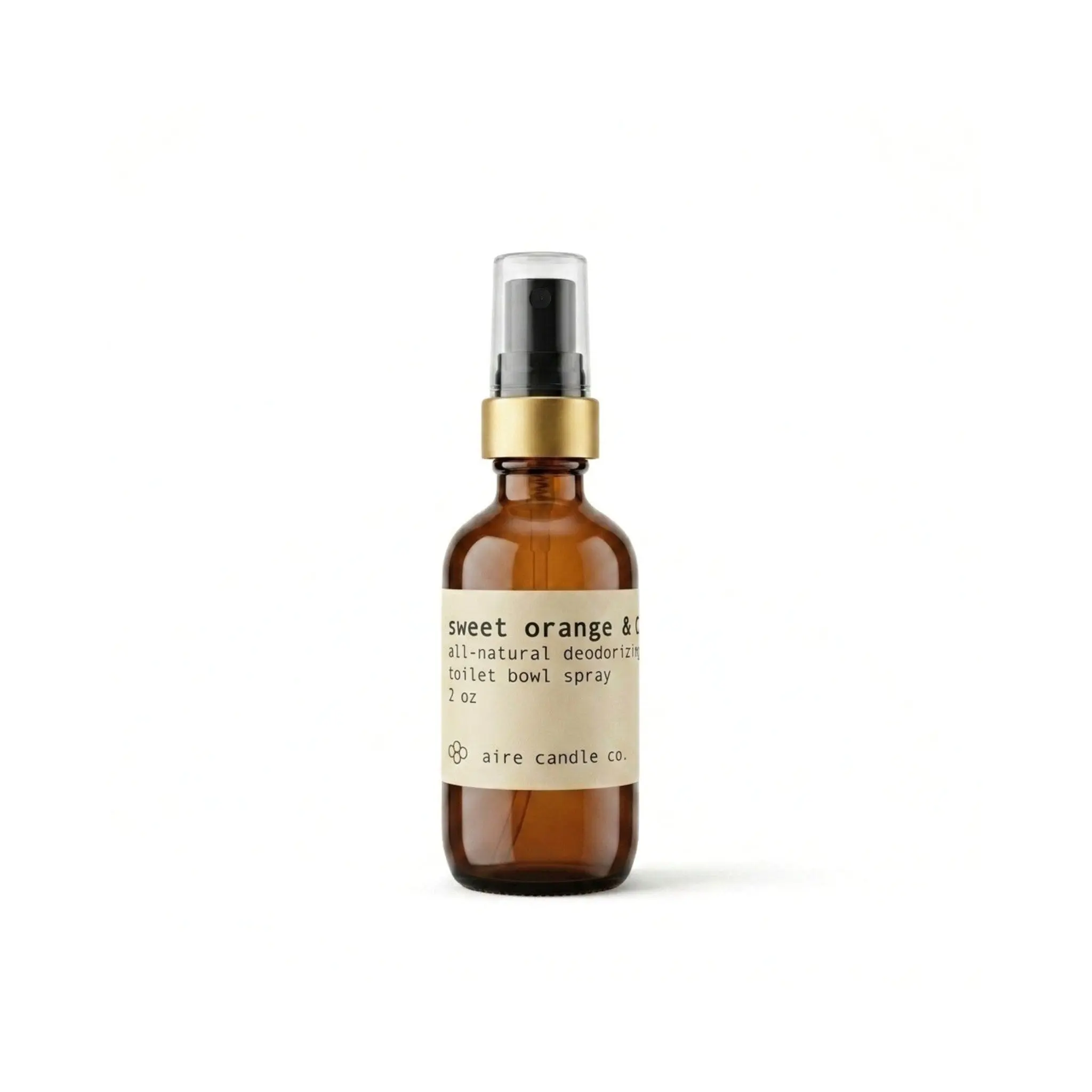 sweet orange & clove toilet bowl spray