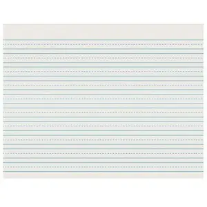 Skip-A-Line Ruled News - Grade 3 (1/2" x 1/4" x 1/4" Ruling) (DISC)