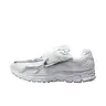 NIKE Women's Zoom Vomero 5 Running Shoes - Premium Leather & Mesh Uppers, Metallic Chrome Toe Cap, Zoom Cushion, Breathable, True to Size, Casual Jogging Shoes, Running Casual Sneakers for Daily Comfort