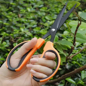 1pc Decoration Scissors Teflon coated Non stick Blades Trimming Scissors Gardening Hand Trimming Scissors Straightening Stainless Steel Precision Blades