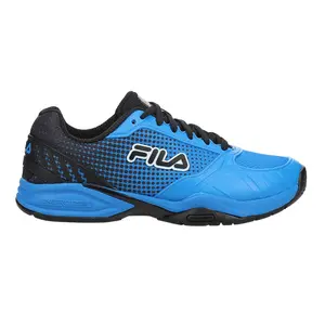 Fila Mens Volley Zone Pickleball Pickleball Sneakers Shoes - Blue Fila Mens Volley Zone Pickleball Pickleball Sneakers Shoes - Blue