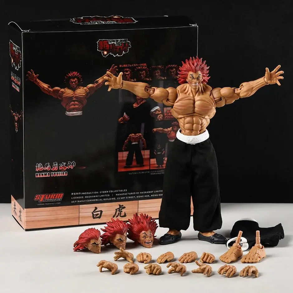 Storm Toys 1/12 Hanma Yujiro Action Toy Figures Collection Ornament Anime Figurine