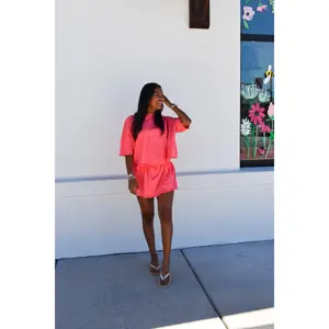 Cotton Stitch Cut Edge Top