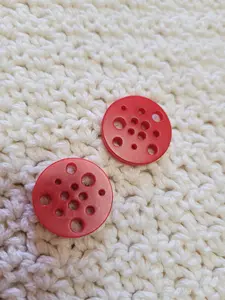 25mm Multi Hole Tagua Button