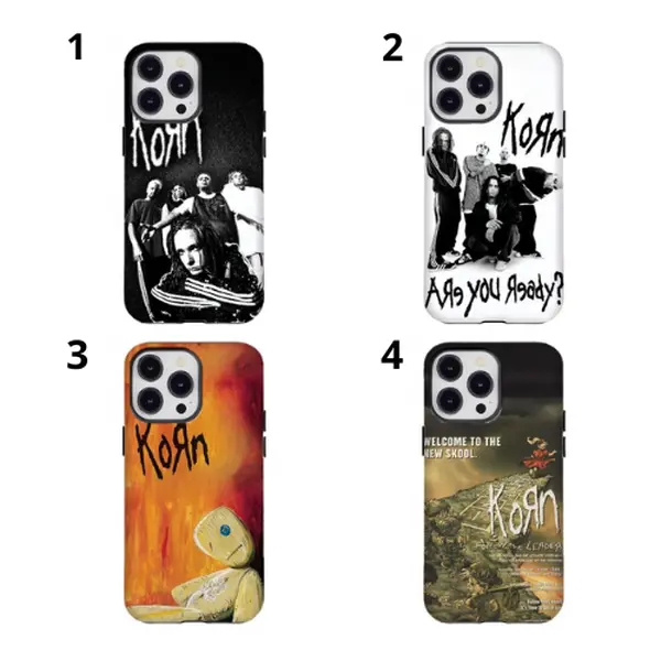 Iconic K-Korn Nu Metal Band Vintage Follow The Leader Phone Case Compatible for iPhone 17 16 15 14 13 12 11