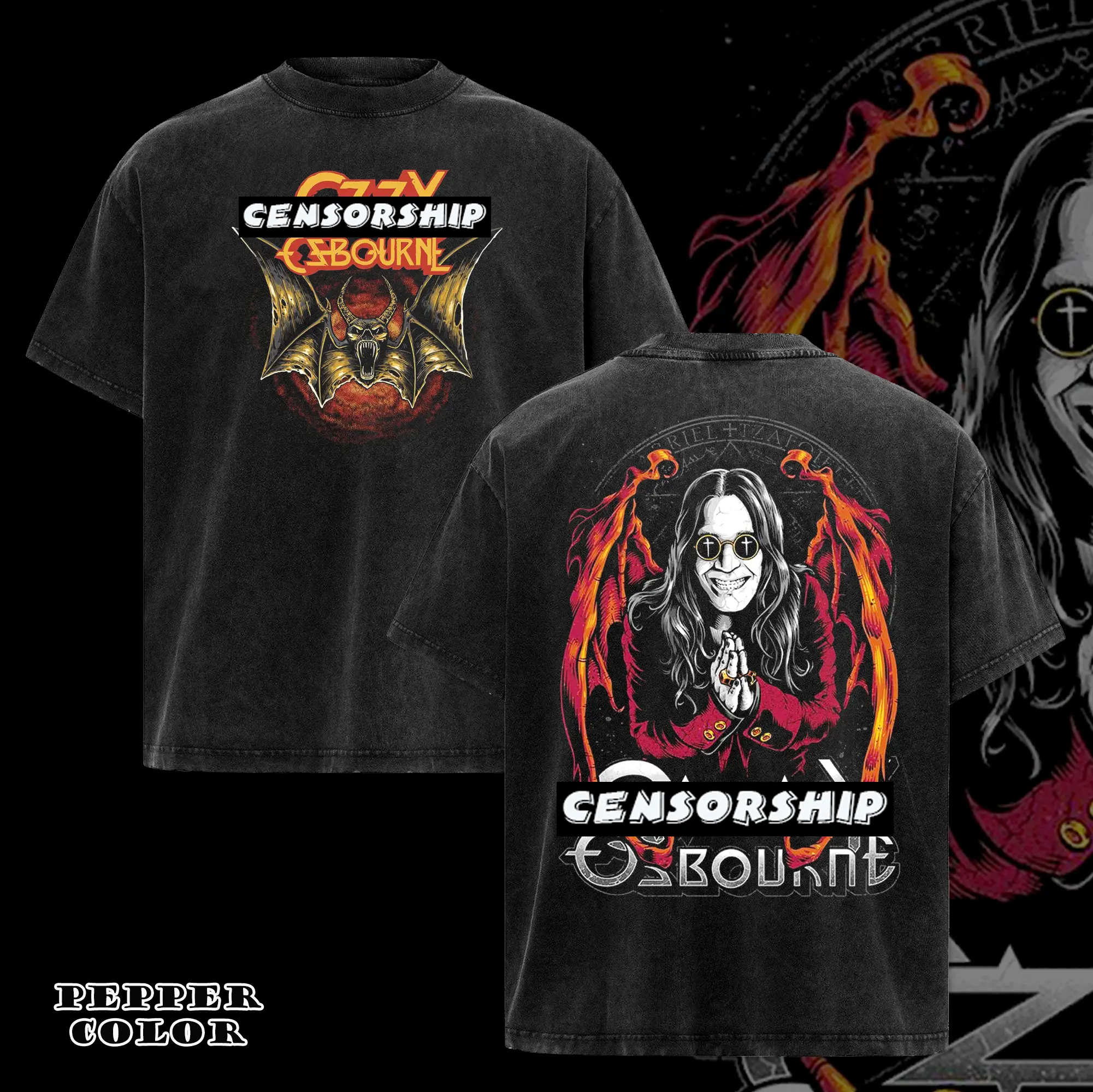 Vintage Ozzy Osbourne Rock and Roll T-Shirt Tee, metal band shirt 