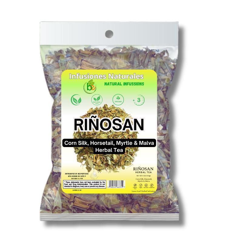 VIRAL Riñosan Herbal Tea – 4 oz (113g) – Corn Silk, Horsetail, Myrtle & Malva – Caffeine-Free, Vegan, Non-GMO, Gluten-Free – Loose Leaf Herbal Infusion – Te by Bexpertsusa VIRAL Riñosan Herbal Tea – 4 oz (113g) – Corn Silk, Horsetail, Myrtle & Malva – Caffeine-Free, Vegan, Non-GMO, Gluten-Free – Loose Leaf Herbal Infusion – Te by Bexpertsusa