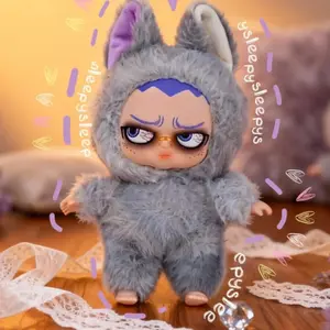 grouchito stays up late all night warning sries plush toy