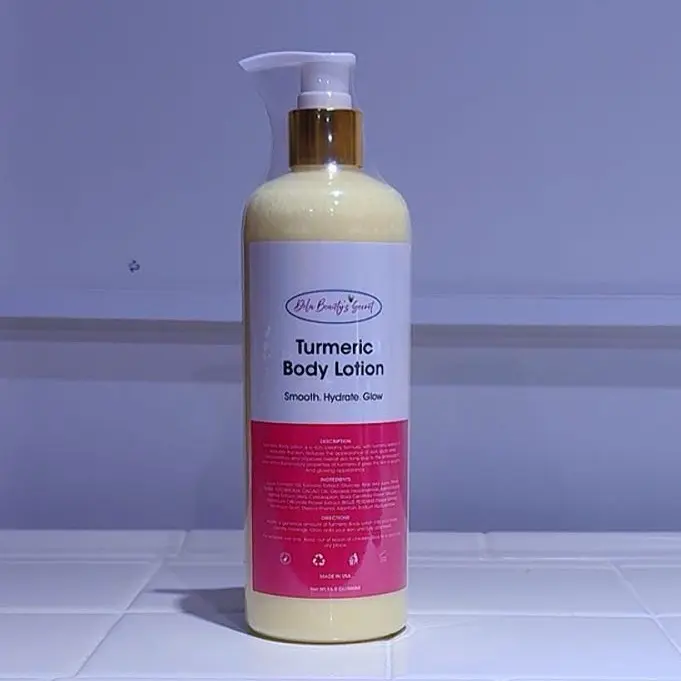 Tumeric Body Lotion - Smooth Hydrate Glow - 16 oz Tumeric Body Lotion - Smooth Hydrate Glow - 16 oz