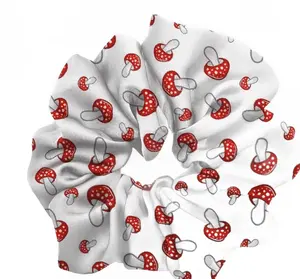Mushroom Hair Scrunchie
