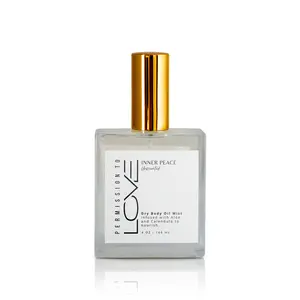 Inner Peace Dry Oil Body Mist - Fragrance Free dry touch body spray glaze skin nourishing glow anti aging body care moisturizing lotion cream
