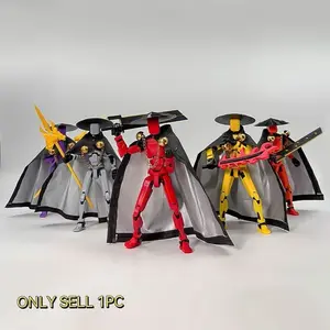 T13 Action Figure, Assembled Samurai Warrior Style, Beautiful Equipment, Home Desktop Decoration, Collectible Hand Model, Perfect Gift, Action Figurine