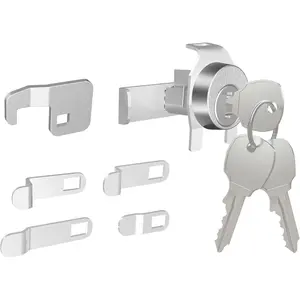1 Pack L-1172C Mailbox Lock Replacement with 3 Keys, Replacement for USPS Mailbox Key Lock, Fits C9100 and C7120 Cam