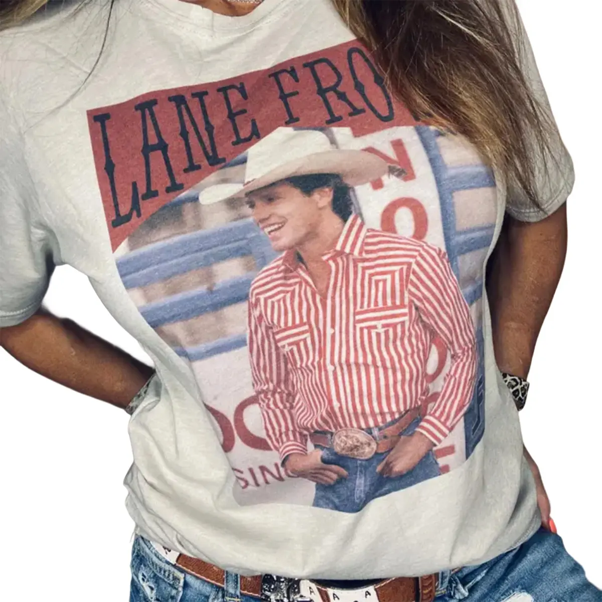 Lanee Fr0st T-Shirt, Vintage Rodeo Bull Rider Sweatshirt, Cowboy Legend Graphic Tee, Western Bull Riding Tribute Shirt, Gift for Men, Gift for Women