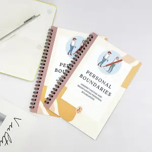 Personal Boundaries Workbook & Dbt Therapy Notebook, Guided Worksheets for Anxiety, Social Skills, Emotional Regulation, Mental Health Journal