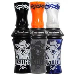 Acrylic Justy Duck Call - Powerful Hen Mallard Call