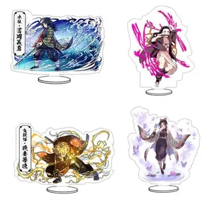 Demon Slayer Character Role-playing Standing Card Kamado Nezuko Kamado Tanjirou Anime Acrylic Bracket Model Desktop Decoration