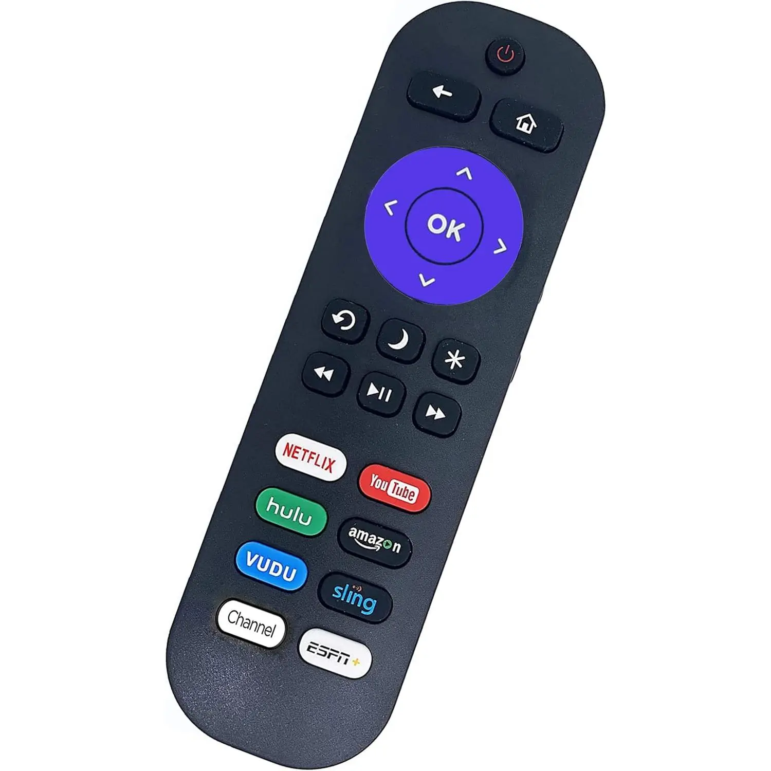 Remote Compatible with All TCL  TV Remote, Universal Remote Compatible with TCL   4K HD LED TV - with 8 Shortcut Buttons