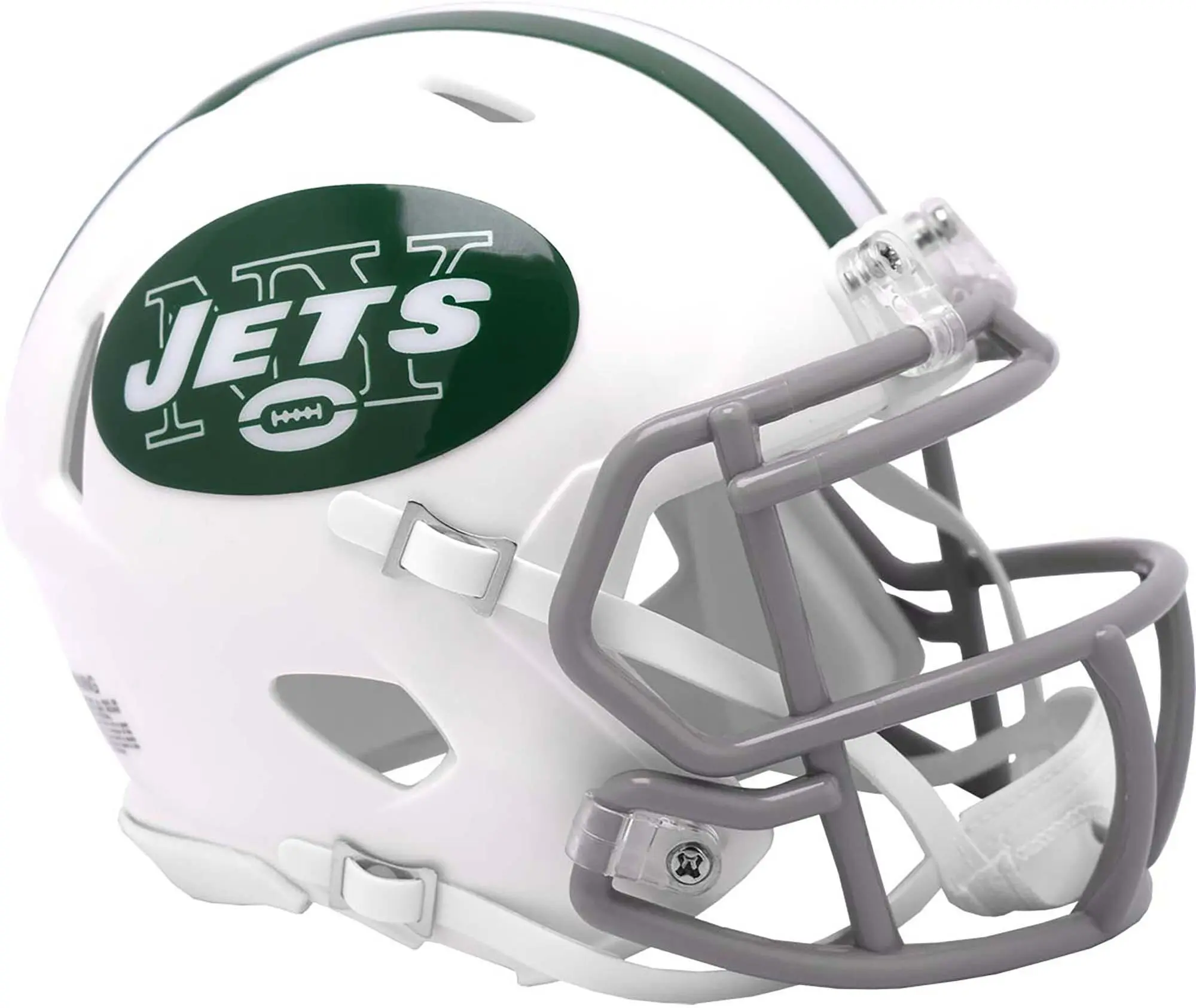 New York Jets Riddell 2024 On-Field Alternate #2 Speed Mini Helmet