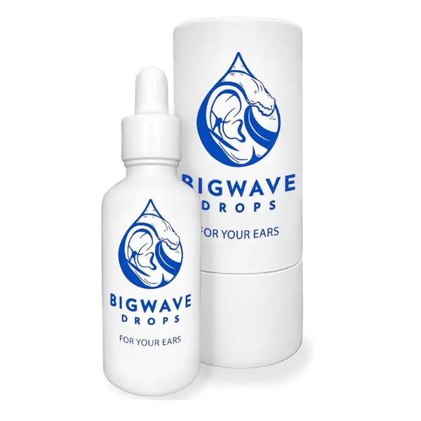 BigWave Fast-Acting Ear Drops for Swimmers, Surfers and People with Ear Discomfort